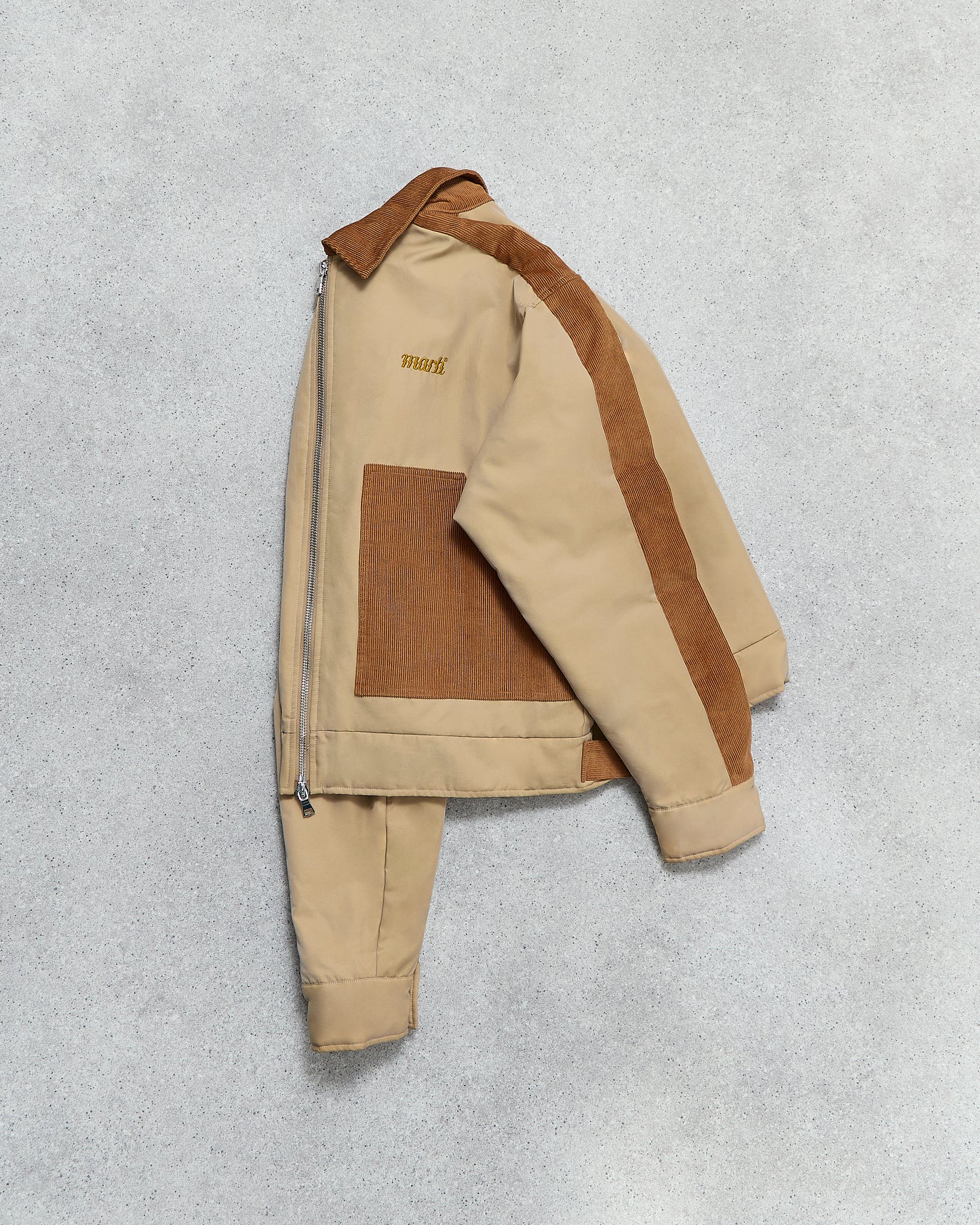 Corded Jacket in Tan