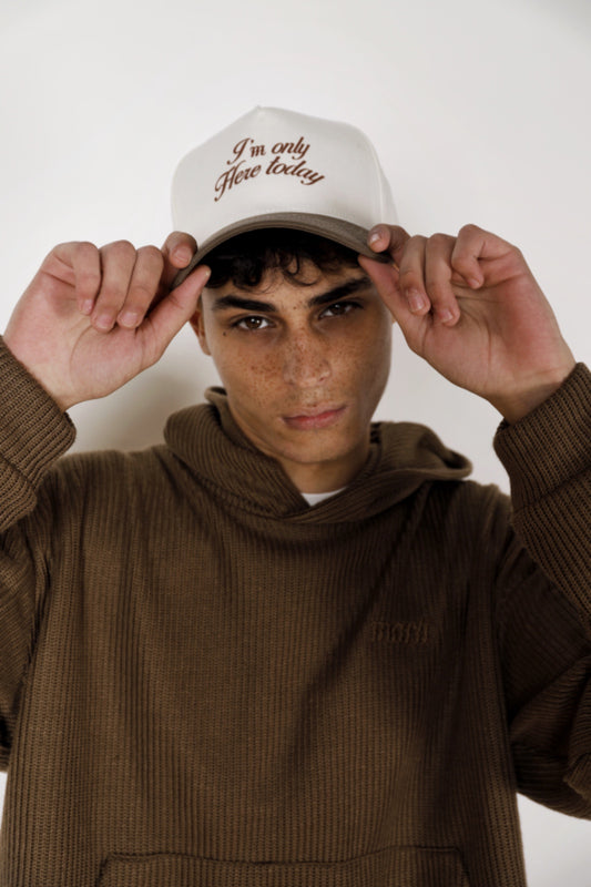 'I'm Only here today' 2 Tone cap