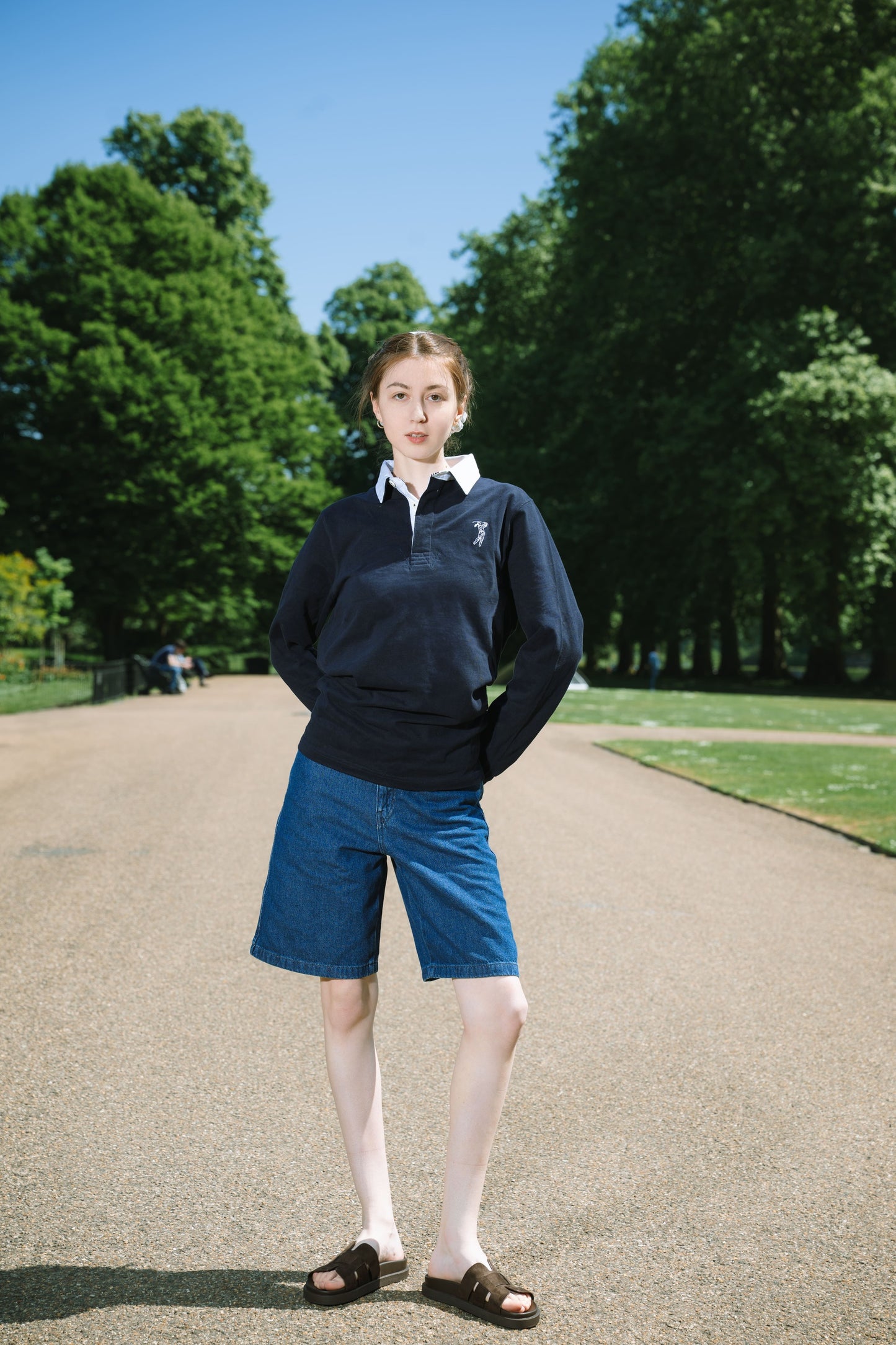 Female Club & Collar Rugby Shirt - Golf woman