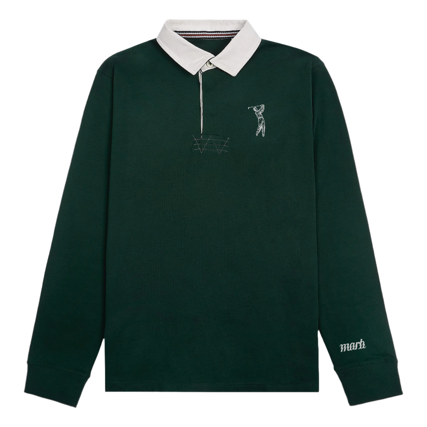 Male Club & Collar Rugby Shirt - Golf Man