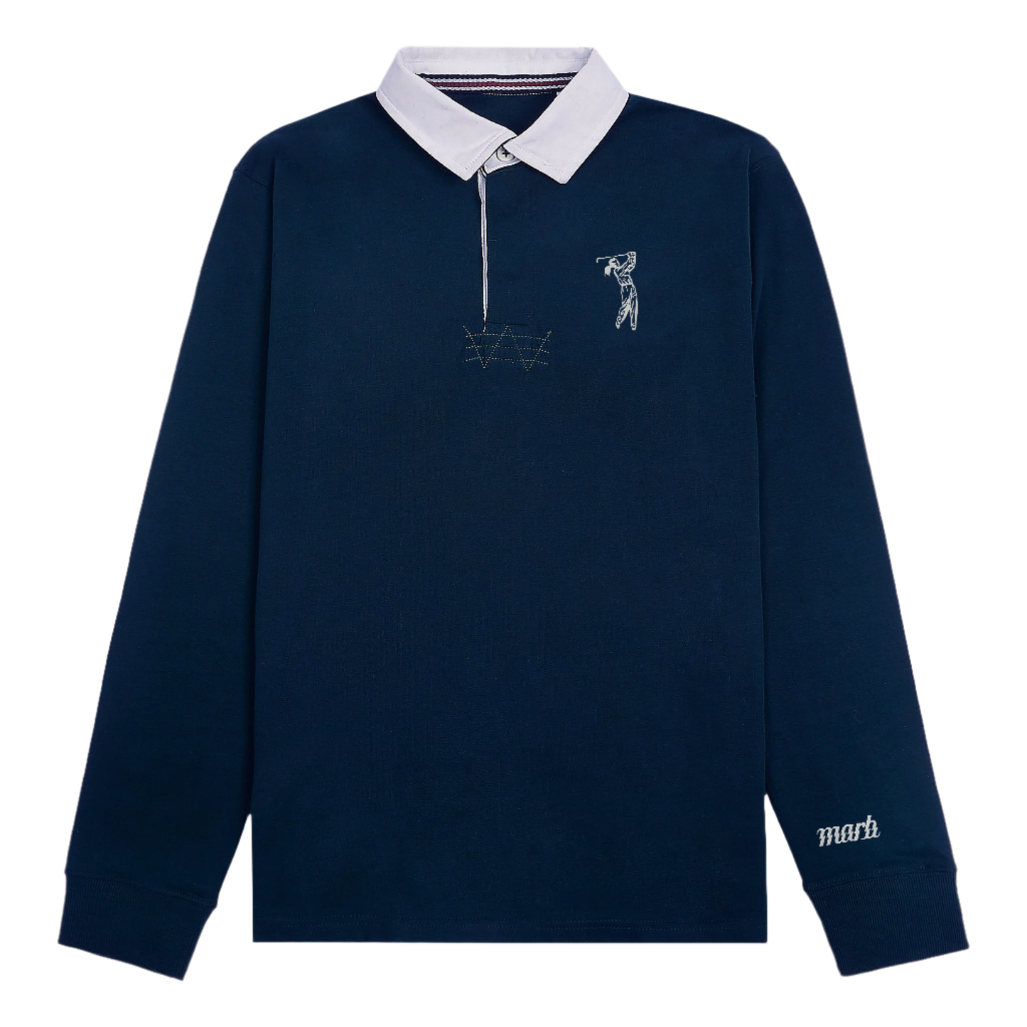 Male Club & Collar Rugby Shirt - Golf Woman