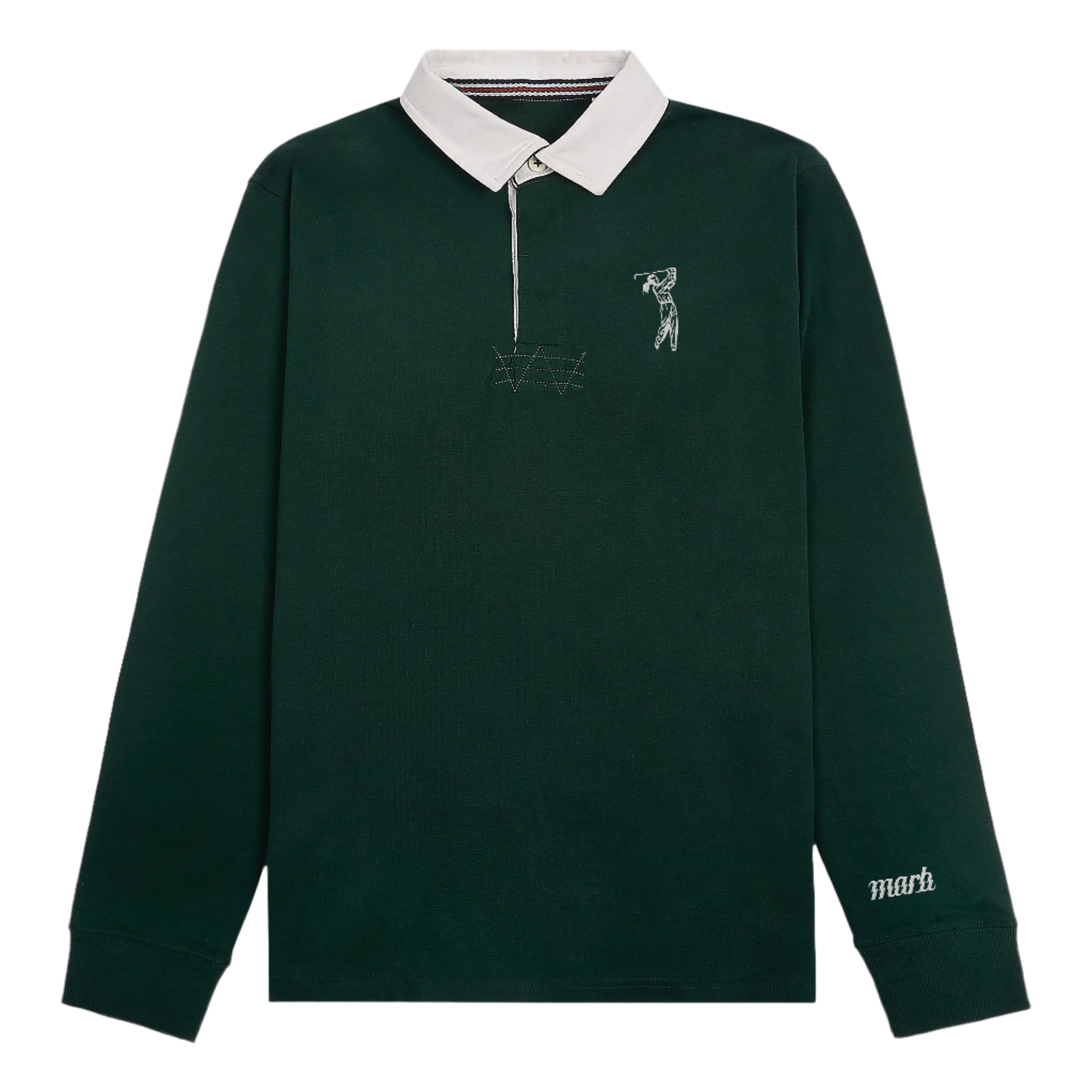 Male Club & Collar Rugby Shirt - Golf Woman