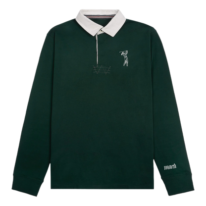 Male Club & Collar Rugby Shirt - Golf Woman