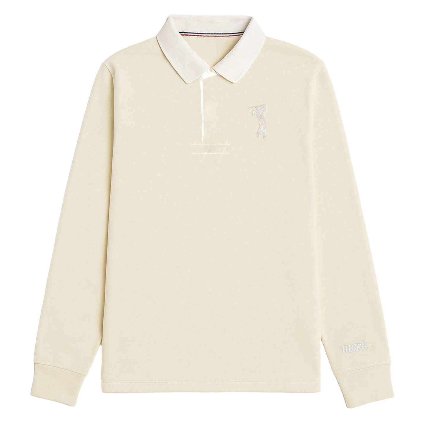 Male Club & Collar Rugby Shirt - Golf Woman