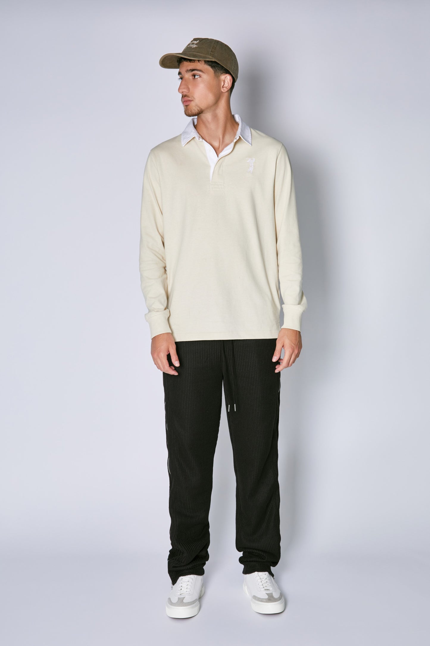 Male Club & Collar Rugby Shirt - Golf Woman