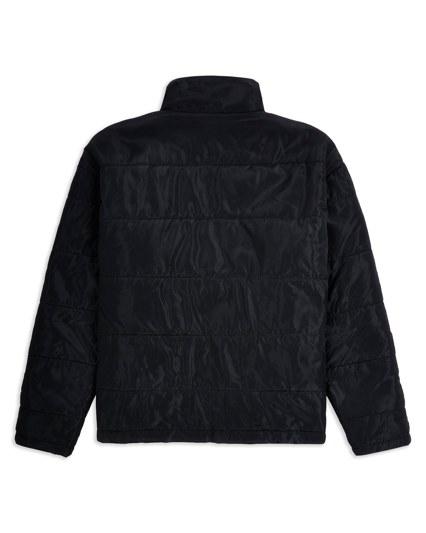 Dual Zip Nylon Puffer Jacket