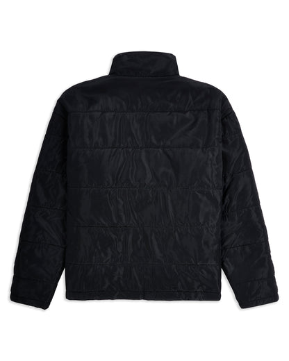 Dual Zip Nylon Puffer Jacket