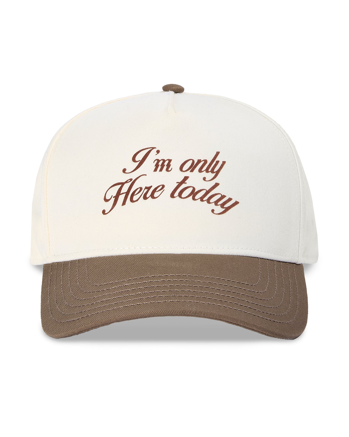 'I'm Only here today' 2 Tone cap