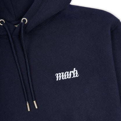 Marb Signature Hoodie in Navy