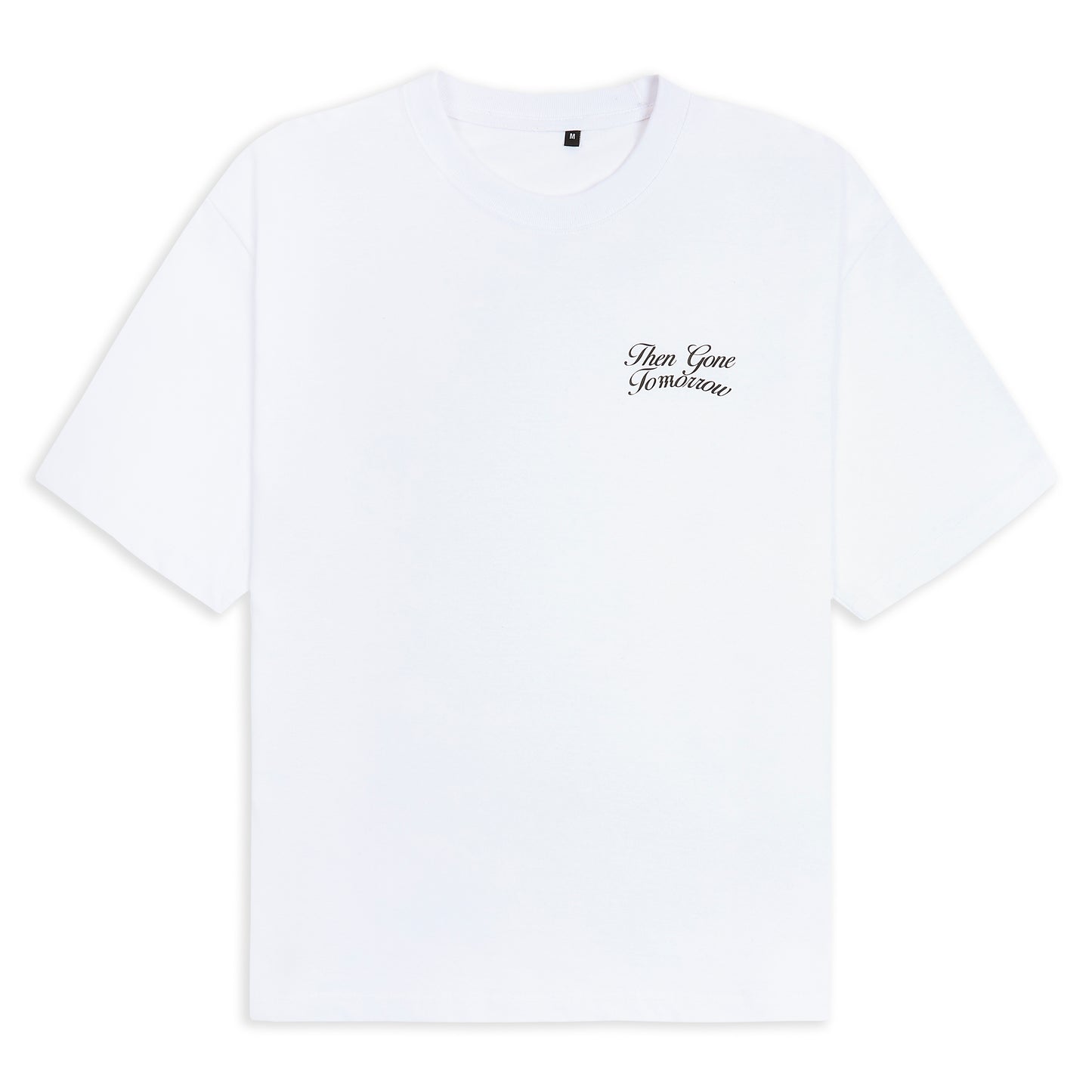 'Gone Tomorrow' tee in White