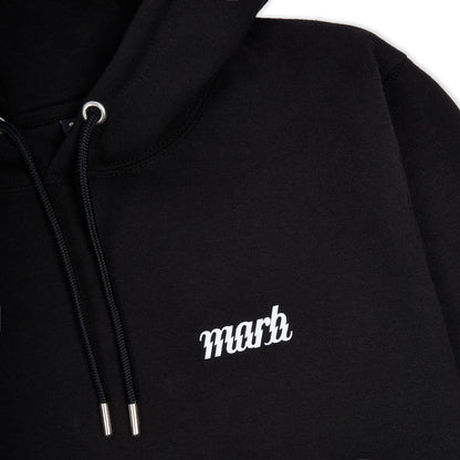 Marb Classic Hoodie in Black
