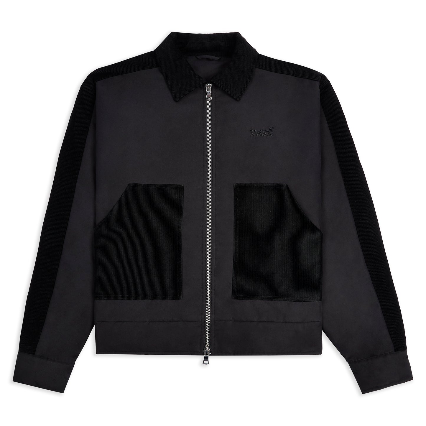 Corded Jacket in Black