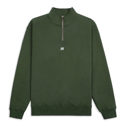 The Quiet zip in Olive