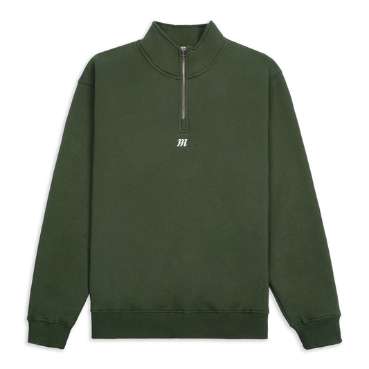 The Quiet zip in Olive